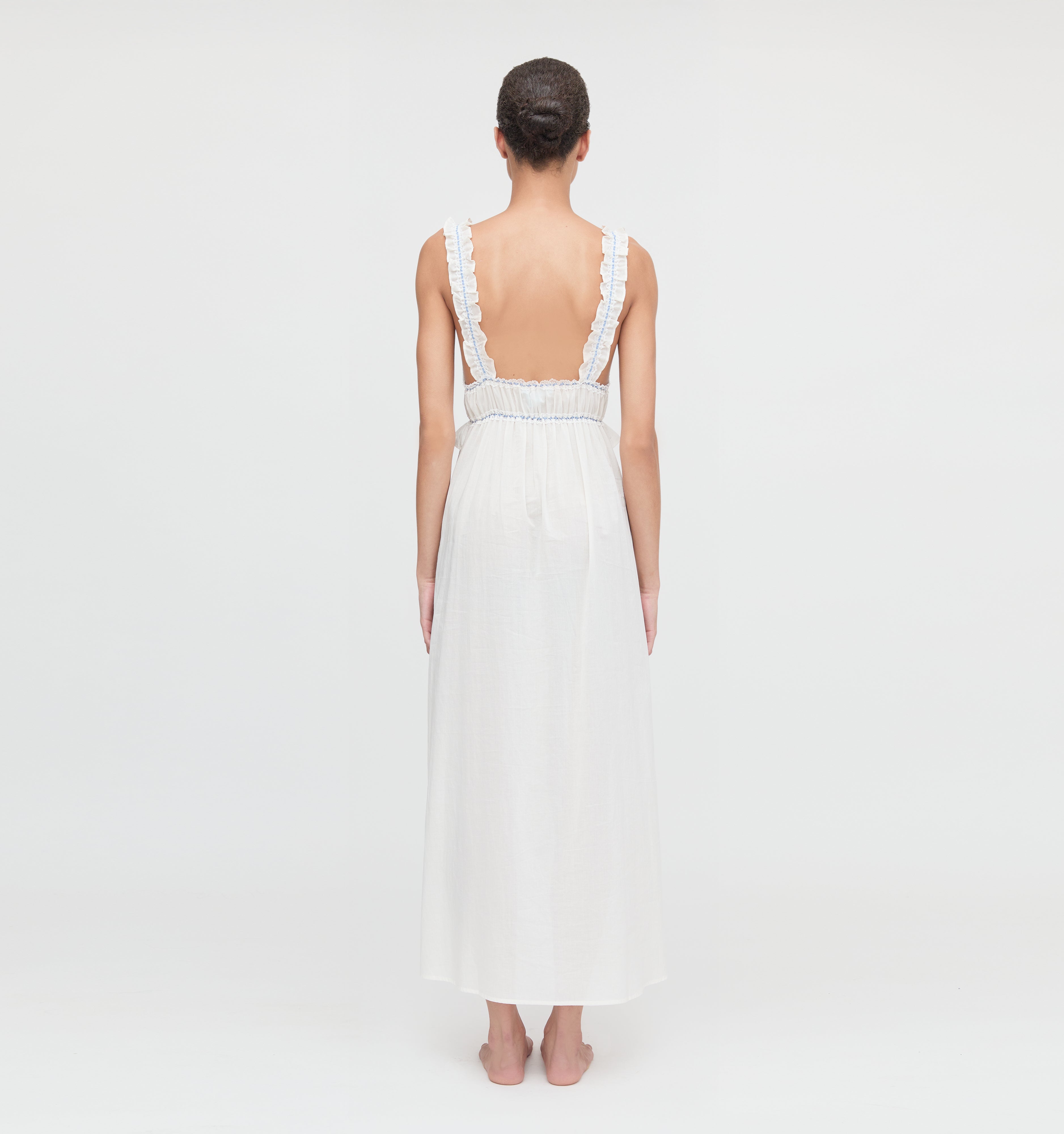The Bonnie Nightgown - Soft Ivory