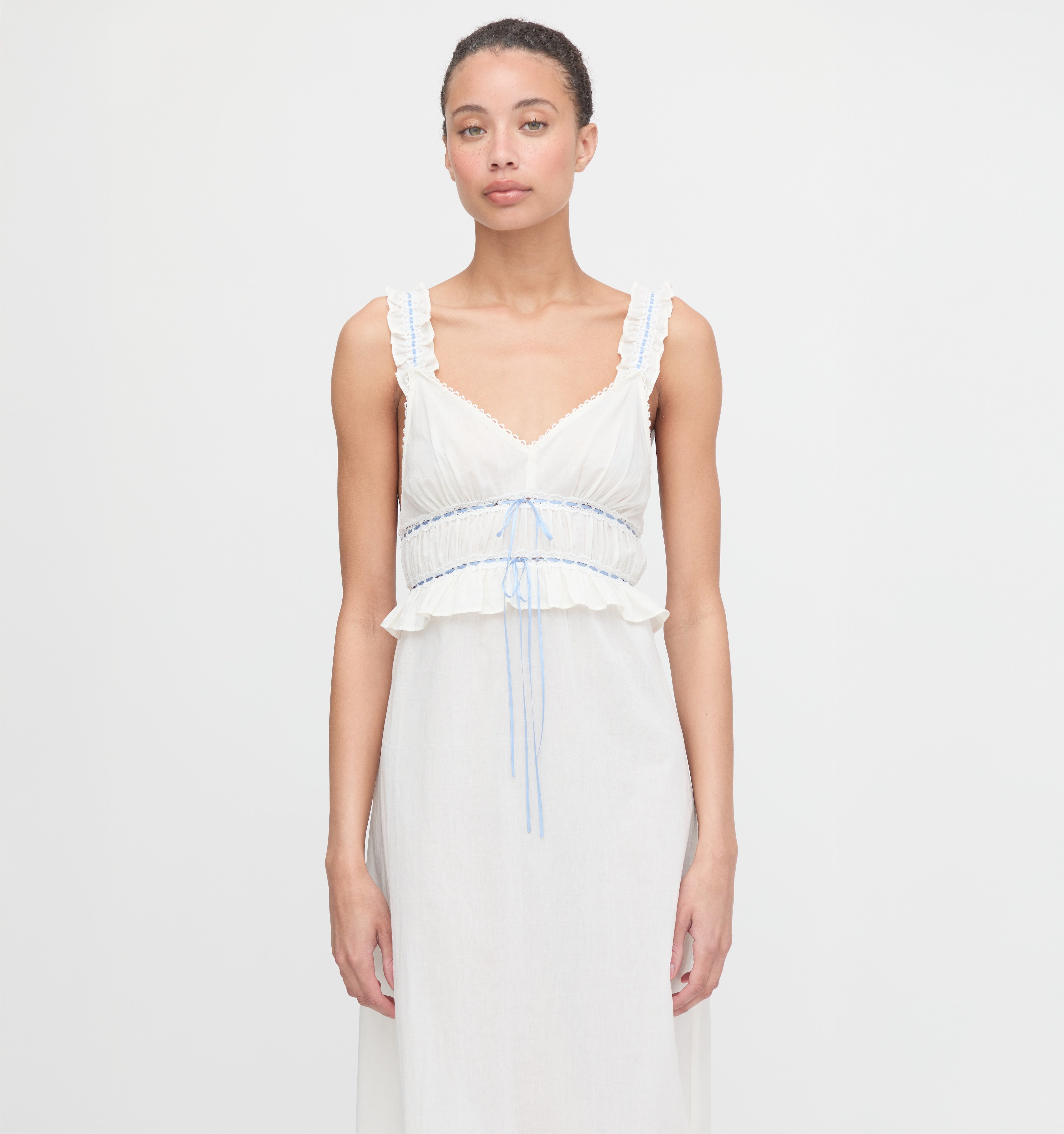 The Bonnie Nightgown - Soft Ivory