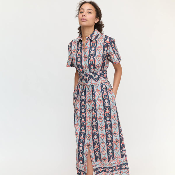 House on the Hill ボディースーツ (Navy Stripe) TheCarolinaShirtDress_EmmaStri