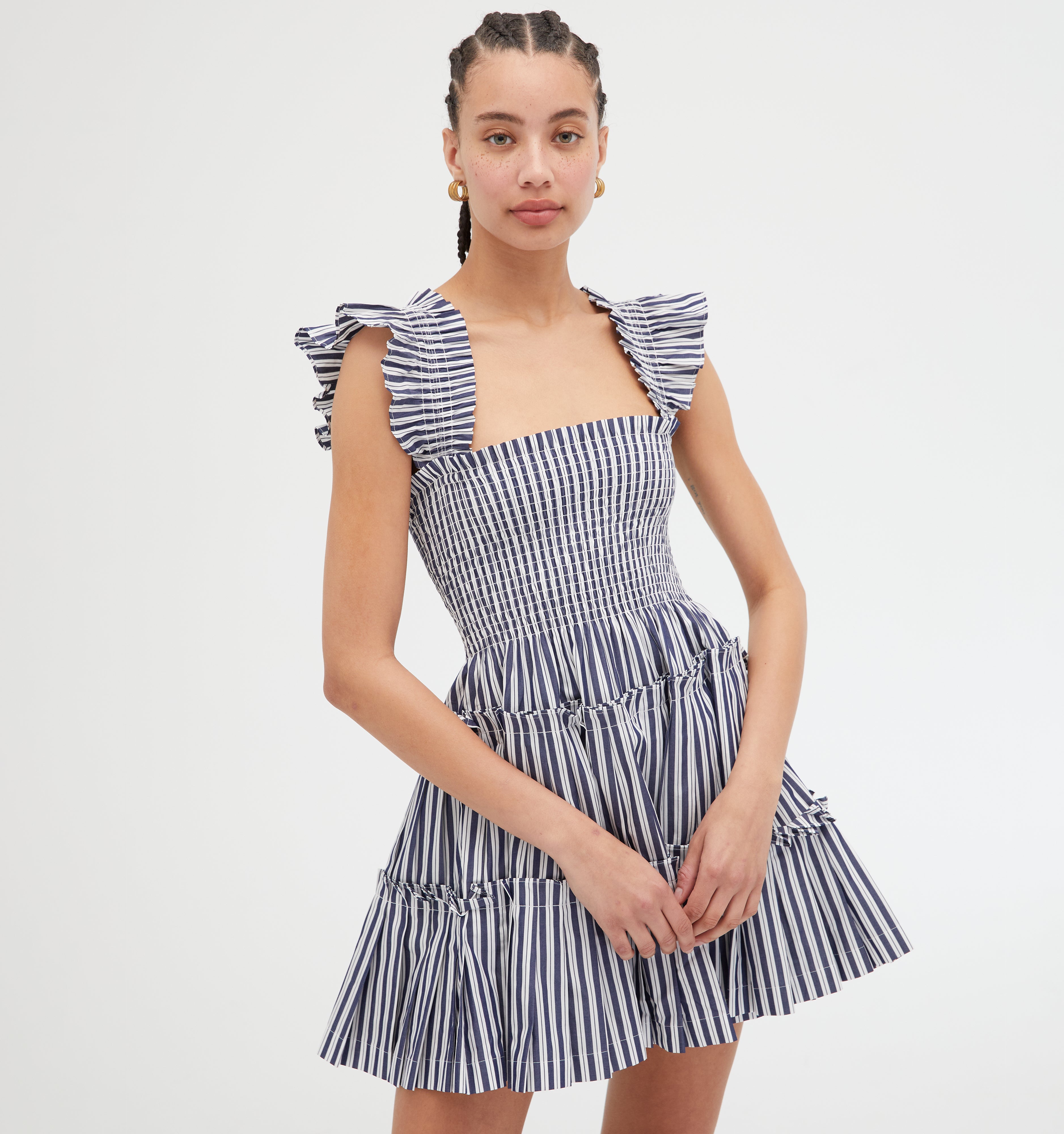 The Charlotte Nap Dress - Navy Stripe – Hill House Home The Charlotte Nap Dress - Navy Stripe – Hill House Home