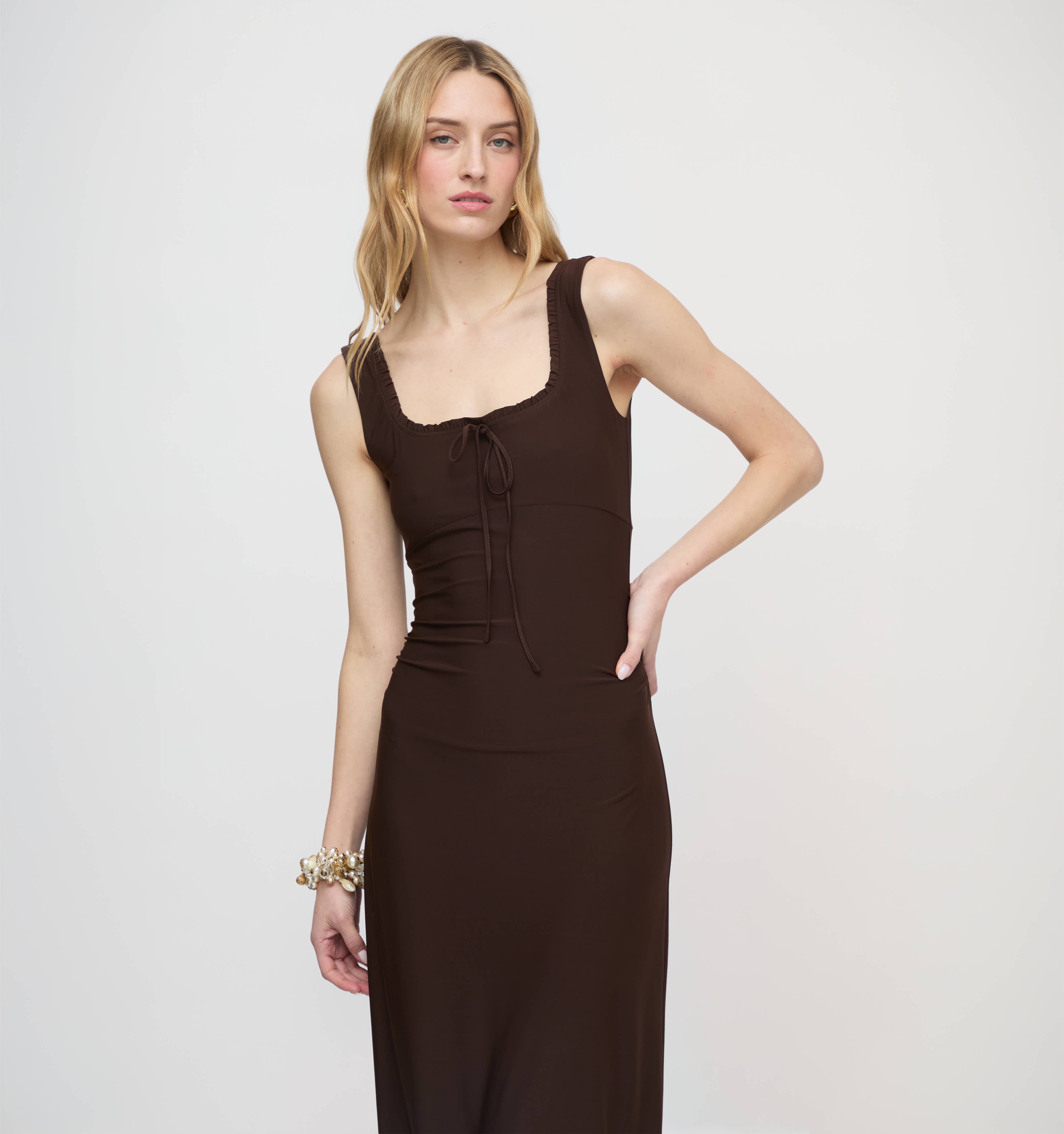 The Coraline Dress - Chocolate – Hill House Home