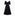 The Corinne Nap Dress - Black Linear Swiss Dot