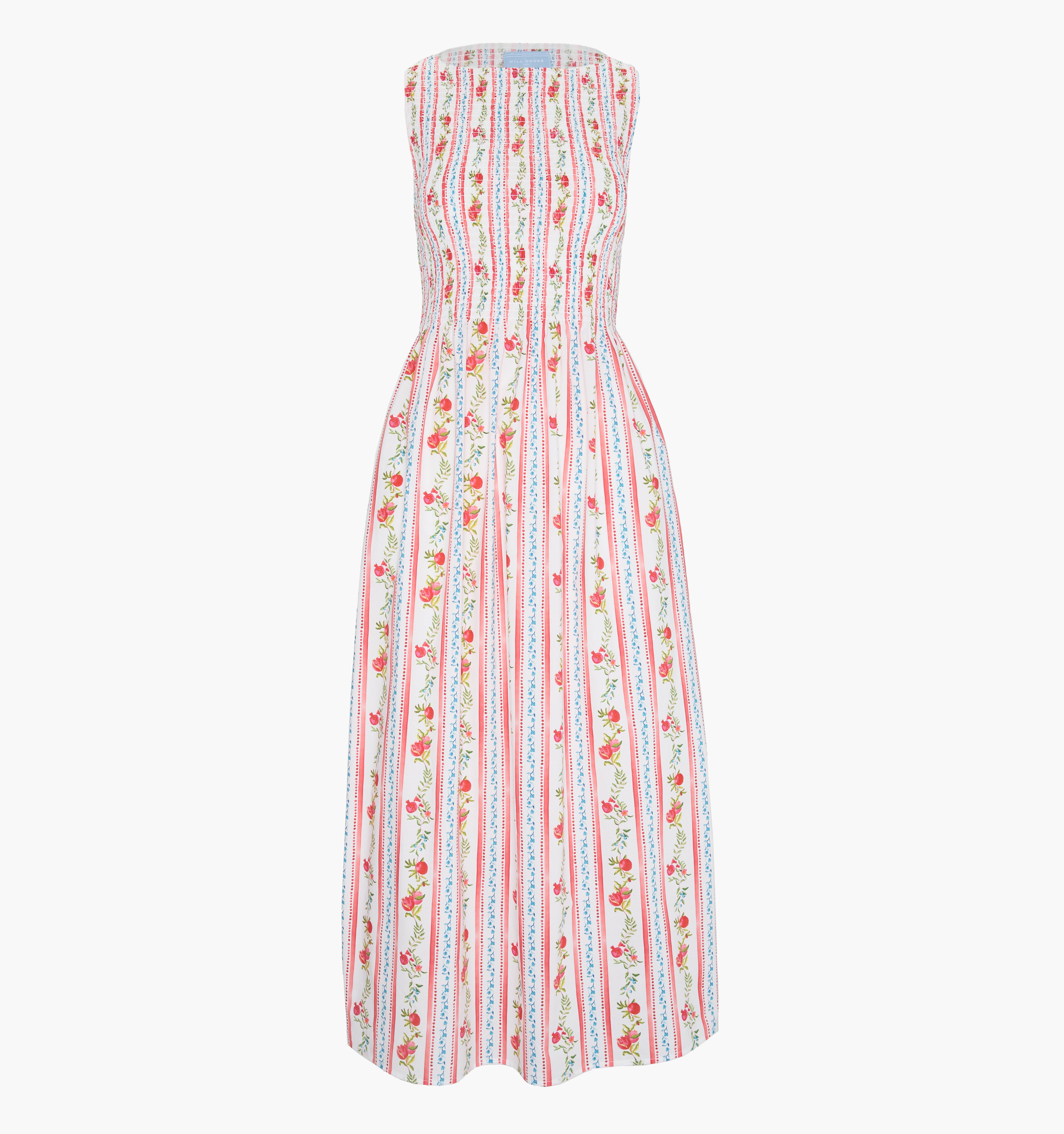 The Cosima Nap Dress - Pomegranate Stripe