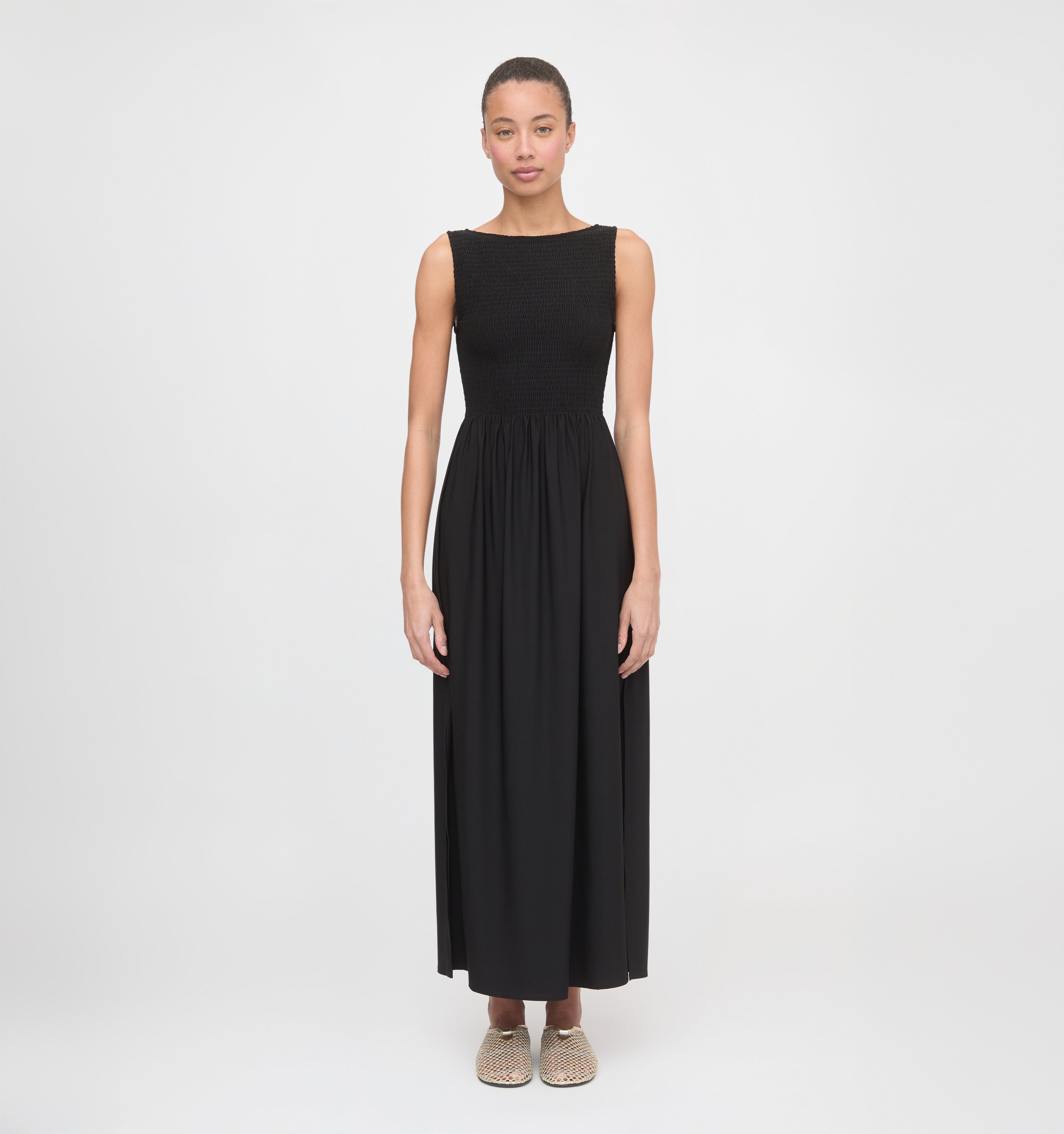 The Cosima Nap Dress - Black Jersey