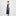 The Cosima Nap Dress - Navy Tonal Seersucker
