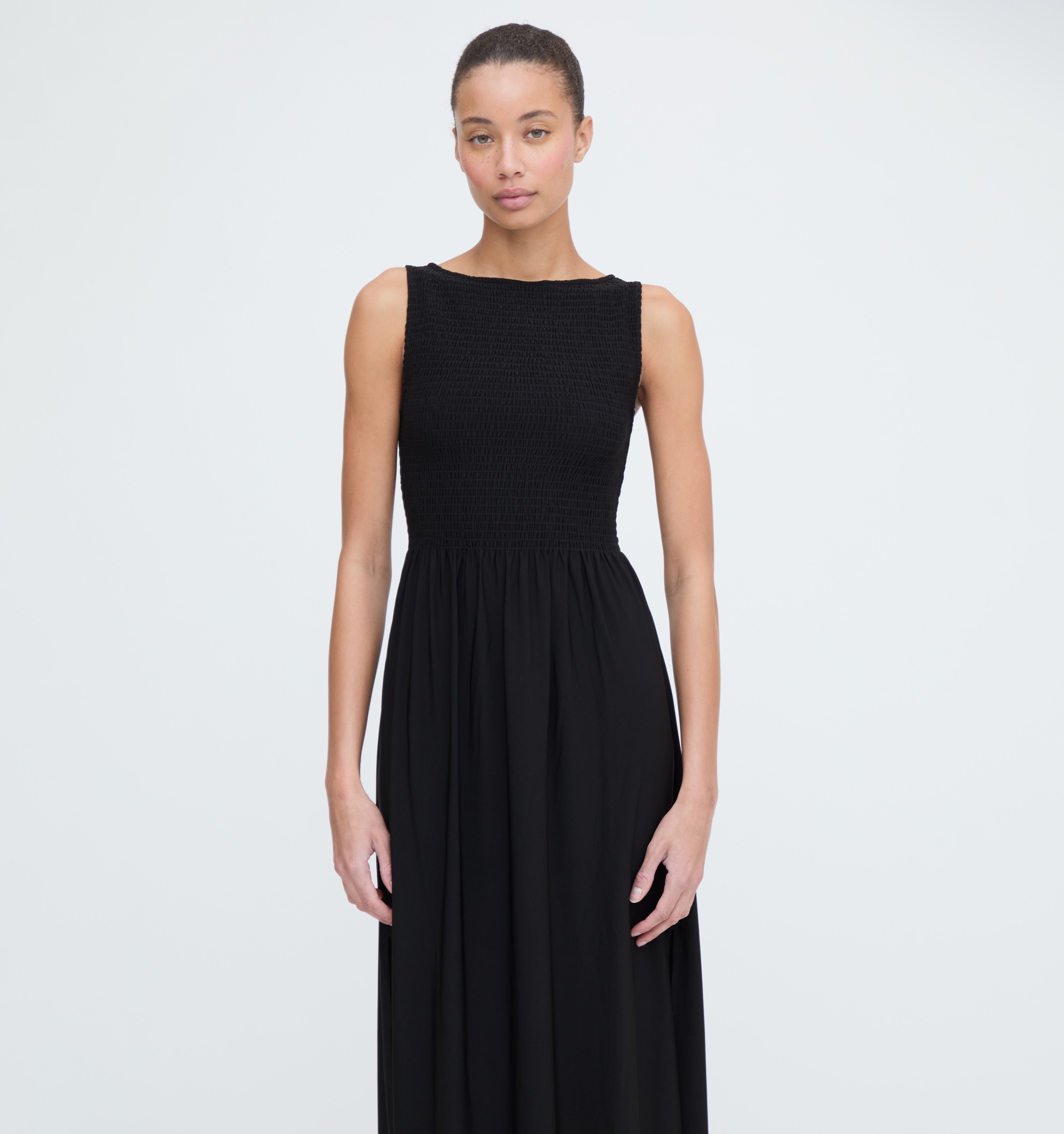 The Cosima Nap Dress - Black Jersey