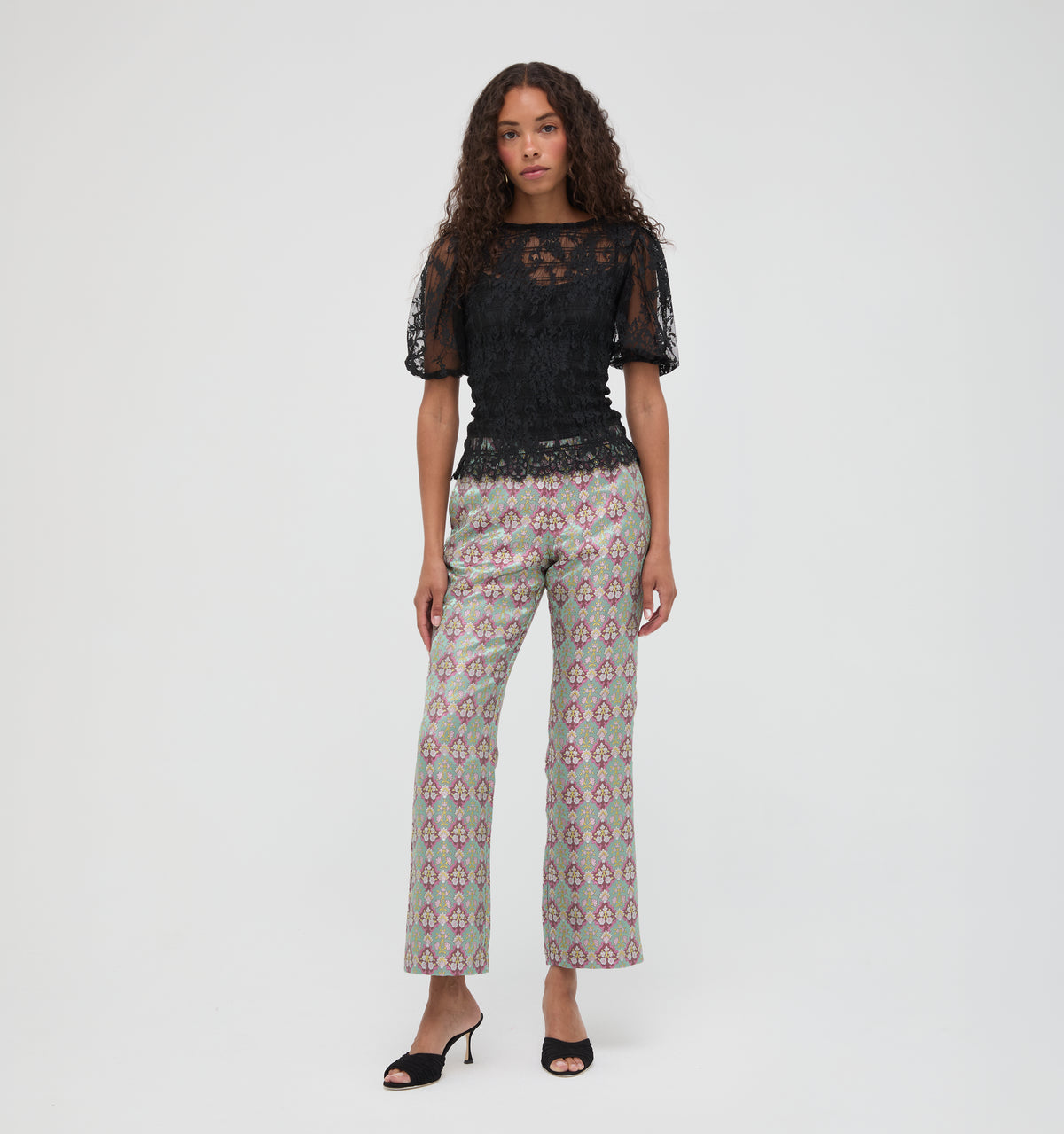 The Dalia Nap Top -  Black
