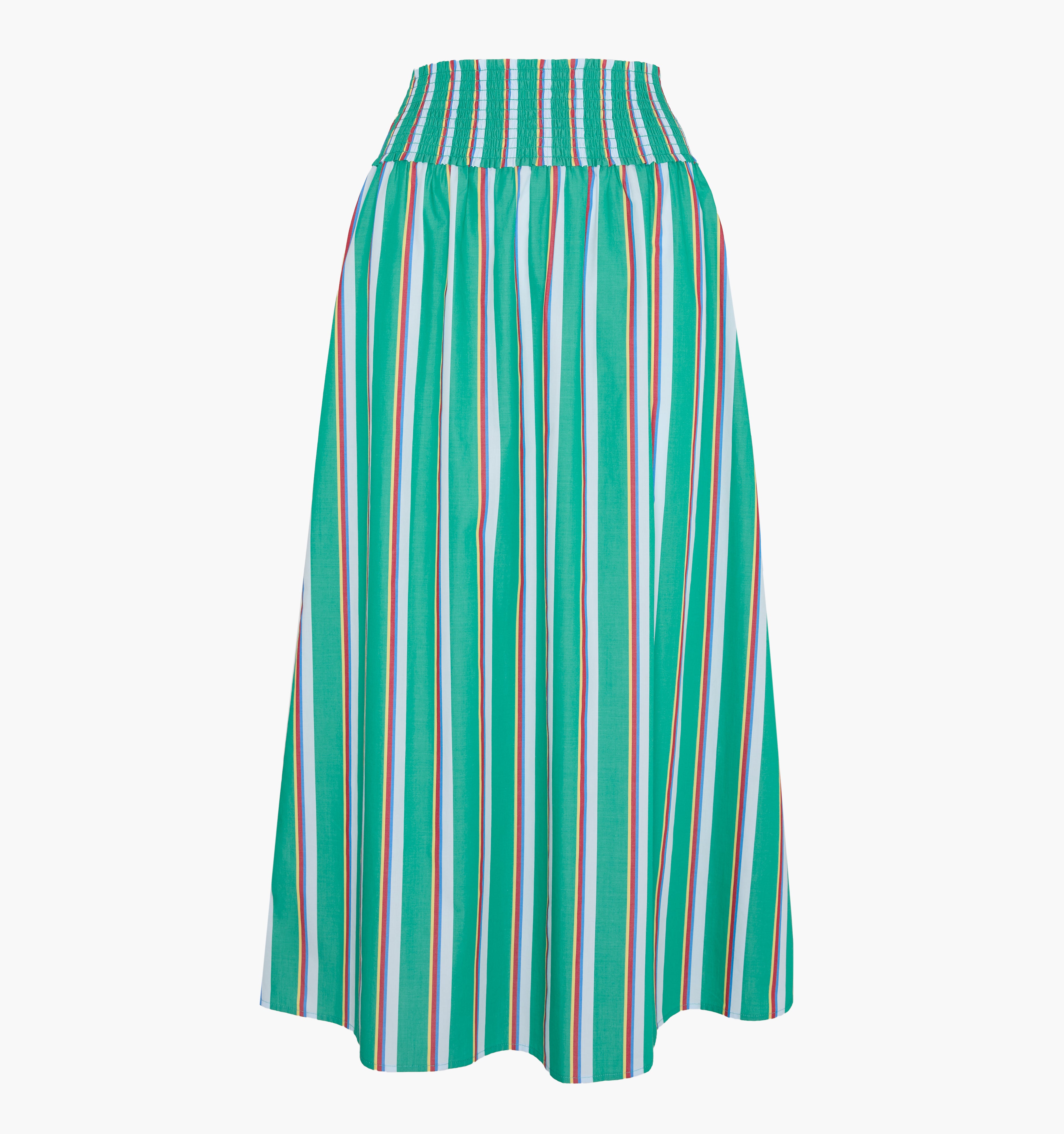 The Delphine Nap Skirt - Sunset Stripe