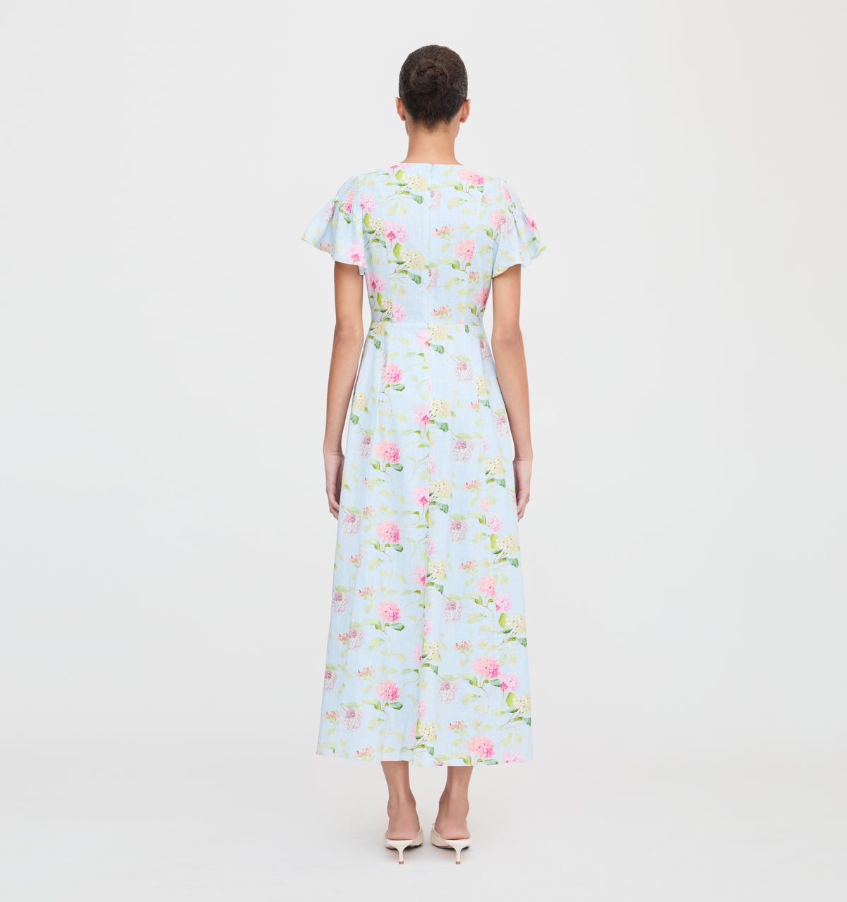 The Dominique Dress - Hydrangea Chintz