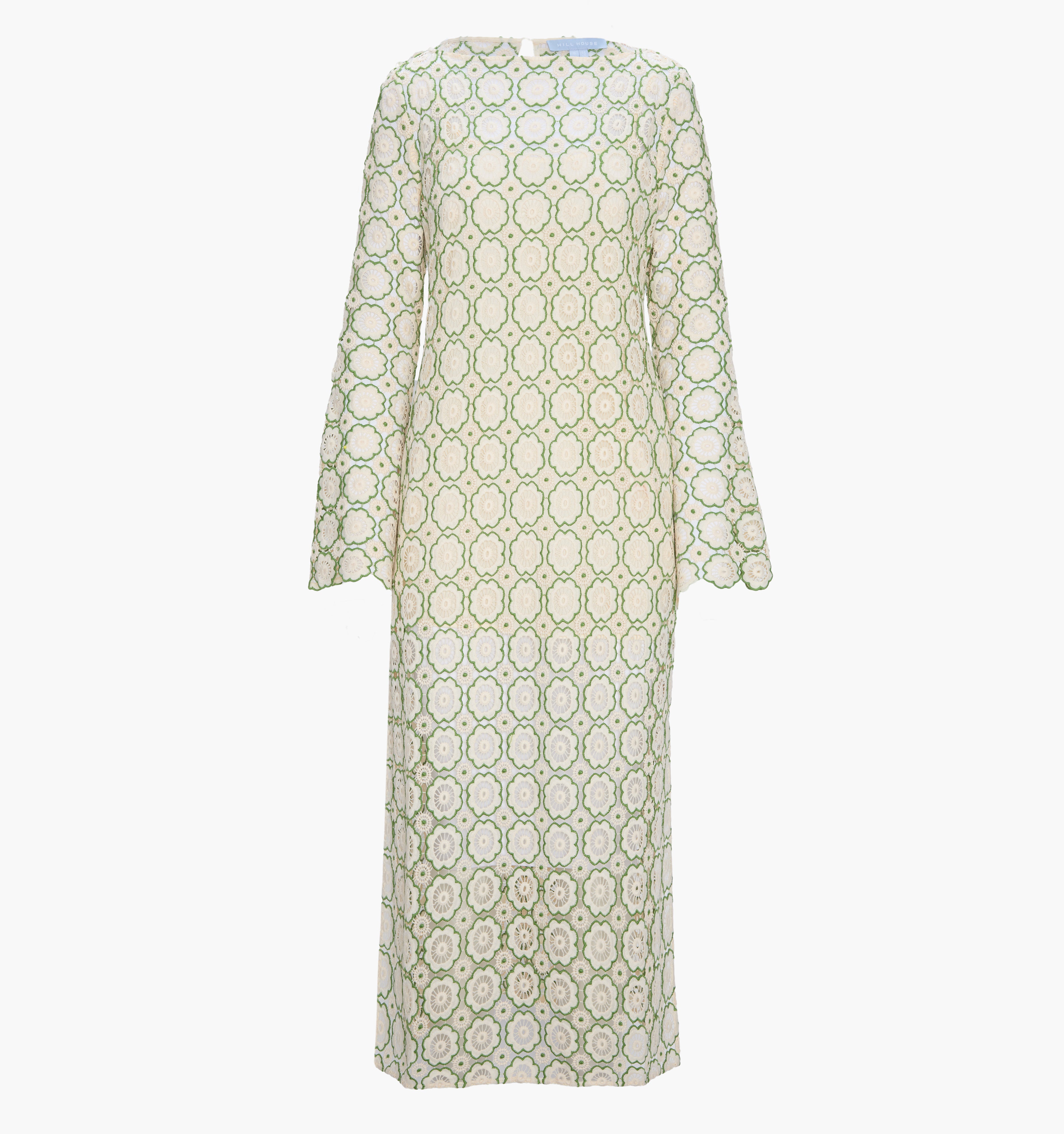 The Eliza Dress - Green Dahlia Lace