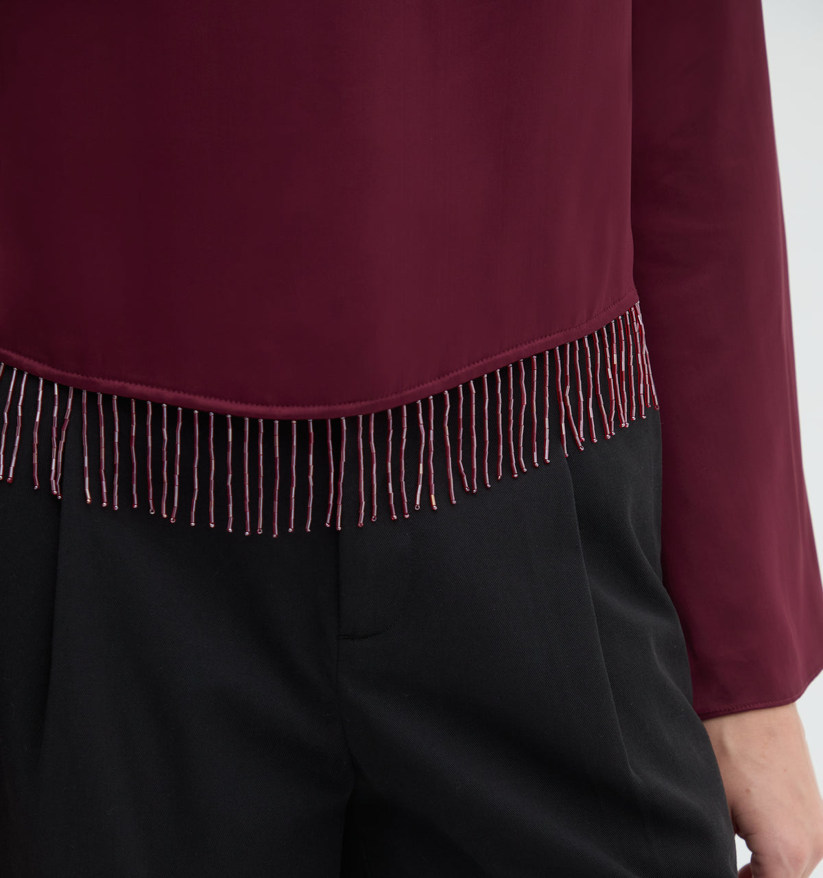 The Eliza Top - Spiced Berry