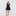 The Elizabeth Nap Dress - Black Cotton