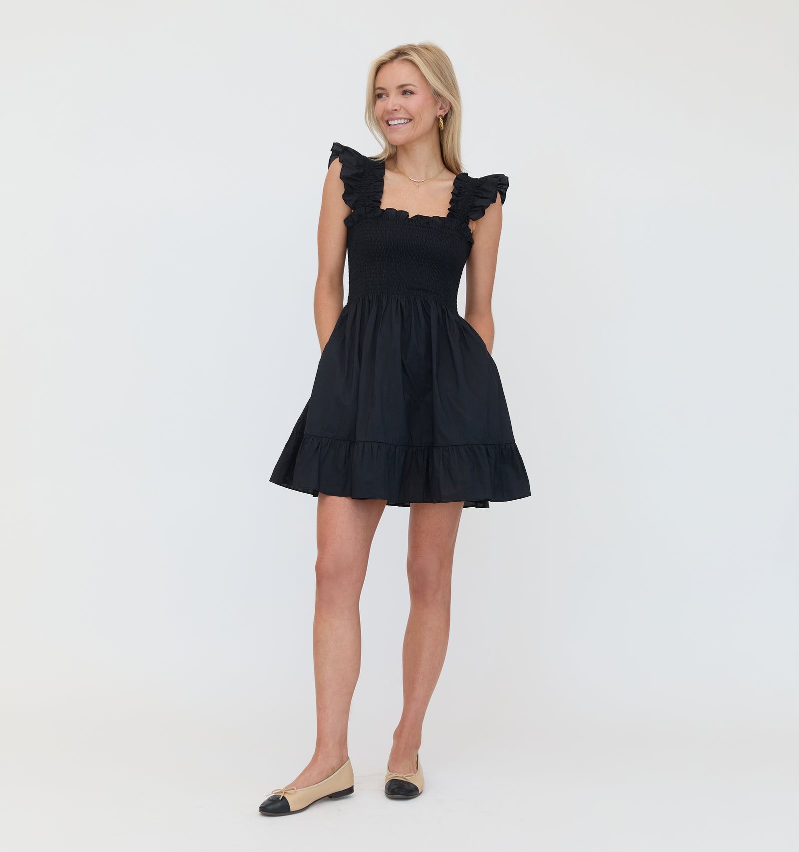 Hill House Home Women's The Elizabeth Nap Dress - Black - Size XXL Hill House Home Women's The Elizabeth Nap Dress - Black - Size XXL