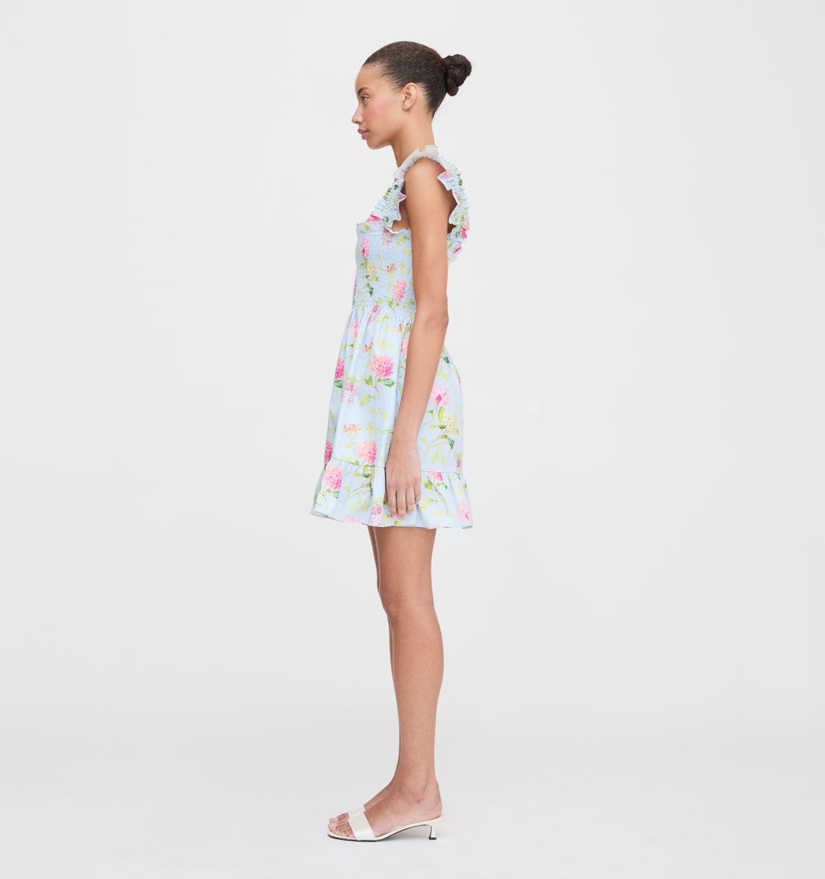 The Elizabeth Nap Dress - Hydrangea Chintz