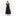 The Ellie Maxi Nap Dress - Black Tonal Seersucker
