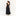 The Ellie Maxi Nap Dress - Black Tonal Seersucker
