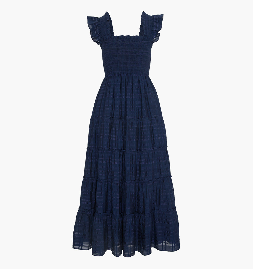 hill house maxi dress The Davina Dress | Blue Corsica Paisley / XS