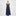 The Ellie Maxi Nap Dress - Navy Tonal Seersucker