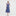 The Maternity Ellie Nap Dress - Navy Trellis