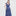 The Maternity Ellie Nap Dress - Navy Trellis
