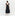The Ellie Nap Dress - Black Linear Swiss Dot