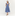 The Ellie Nap Dress - Navy Basketweave Cotton Poplin
