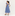 The Ellie Nap Dress - Navy Basketweave Cotton Poplin