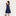 The Ellie Nap Dress - Navy Poplin