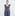 The Ellie Nap Dress - Navy Trailing Fern