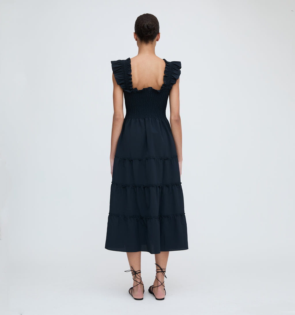The Ellie Nap Dress - Black Crepe Hill House Home The Ellie Nap Dress - Black Crepe Hill House Home