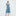 The Ellie Nap Dress - Navy Calico Trellis