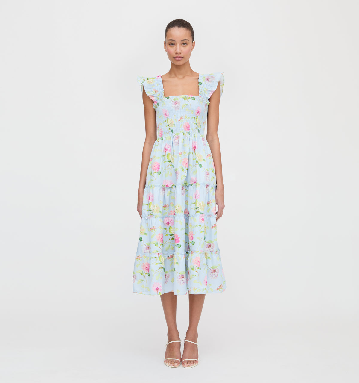 The Ellie Nap Dress - Hydrangea Chintz