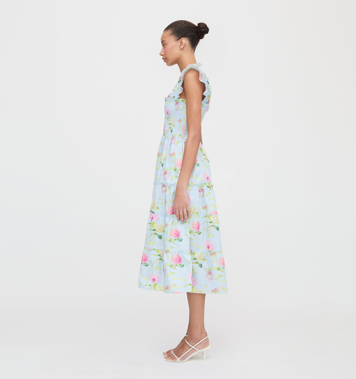 The Ellie Nap Dress - Hydrangea Chintz