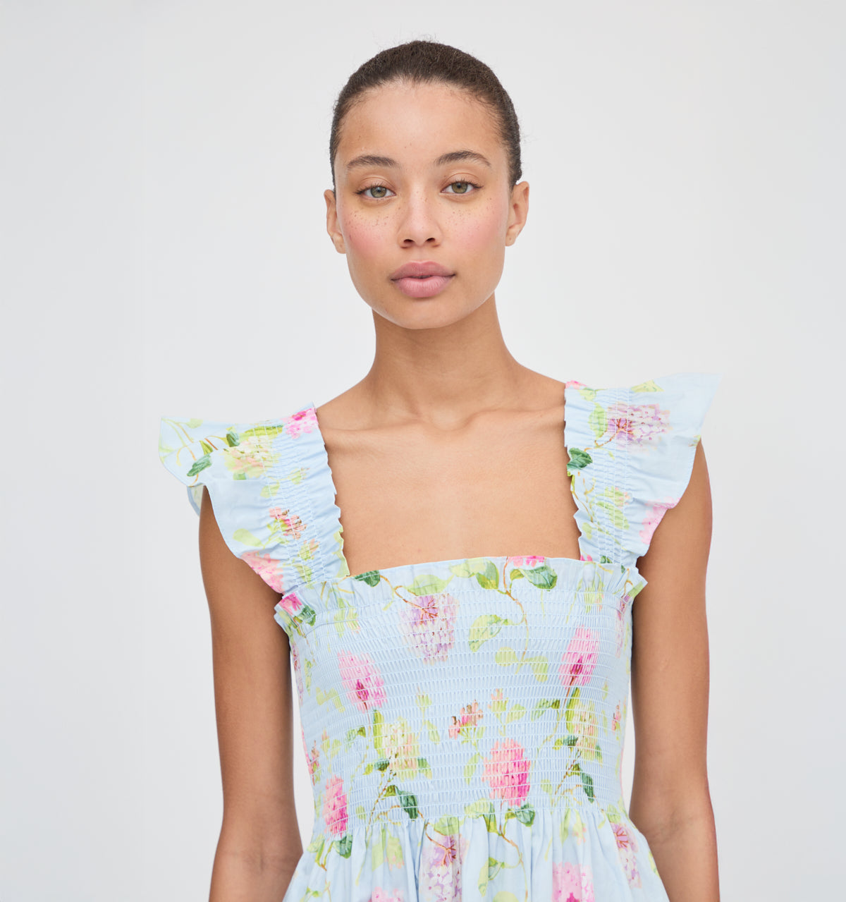 The Ellie Nap Dress - Hydrangea Chintz
