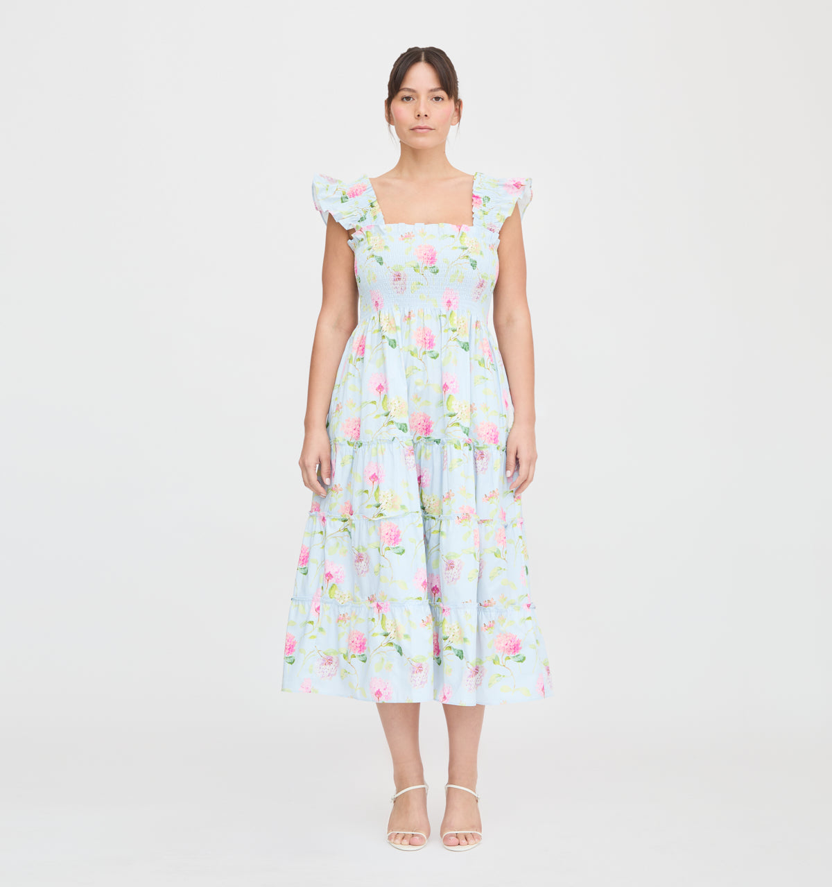 The Ellie Nap Dress - Hydrangea Chintz