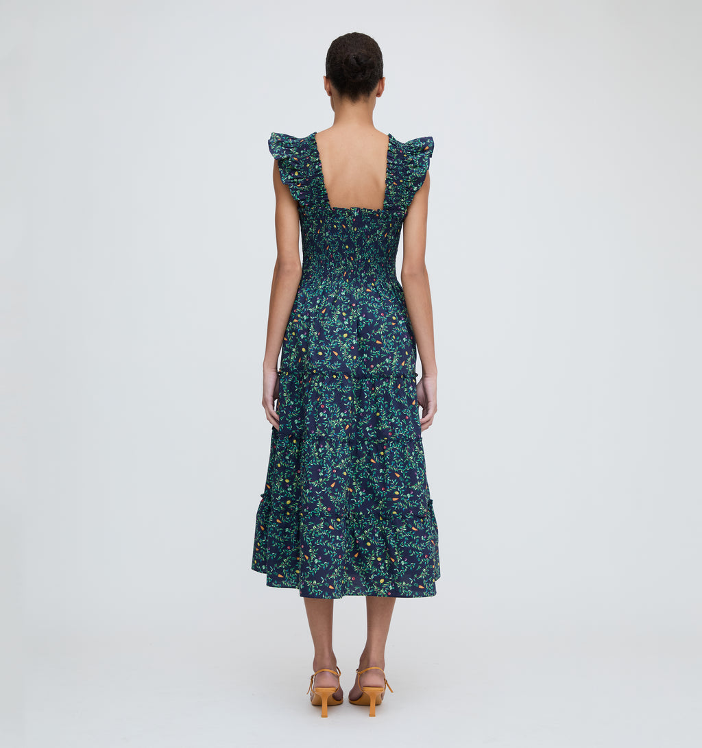 garden cocktail dress Rails | Garden Dress - Navy Jasmine | Premium Linen | Size S