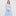 The Maternity Tulle Ellie Nap Dress - Powder Blue