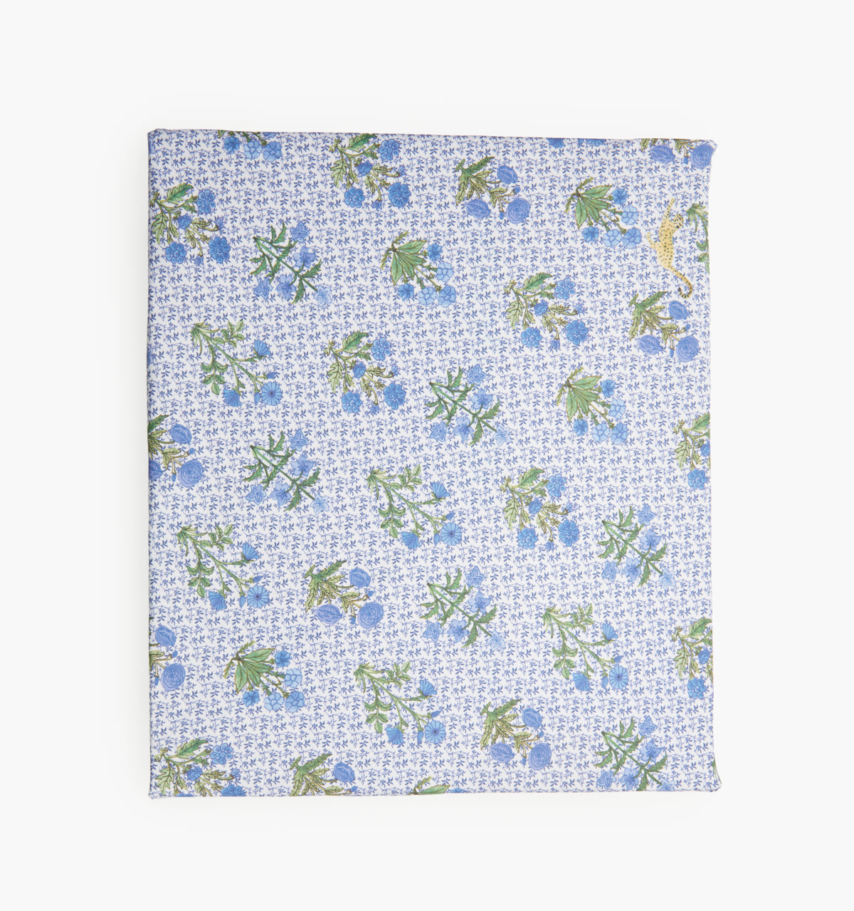 The Crib Sheet - Blue Block Print – Hill House Home