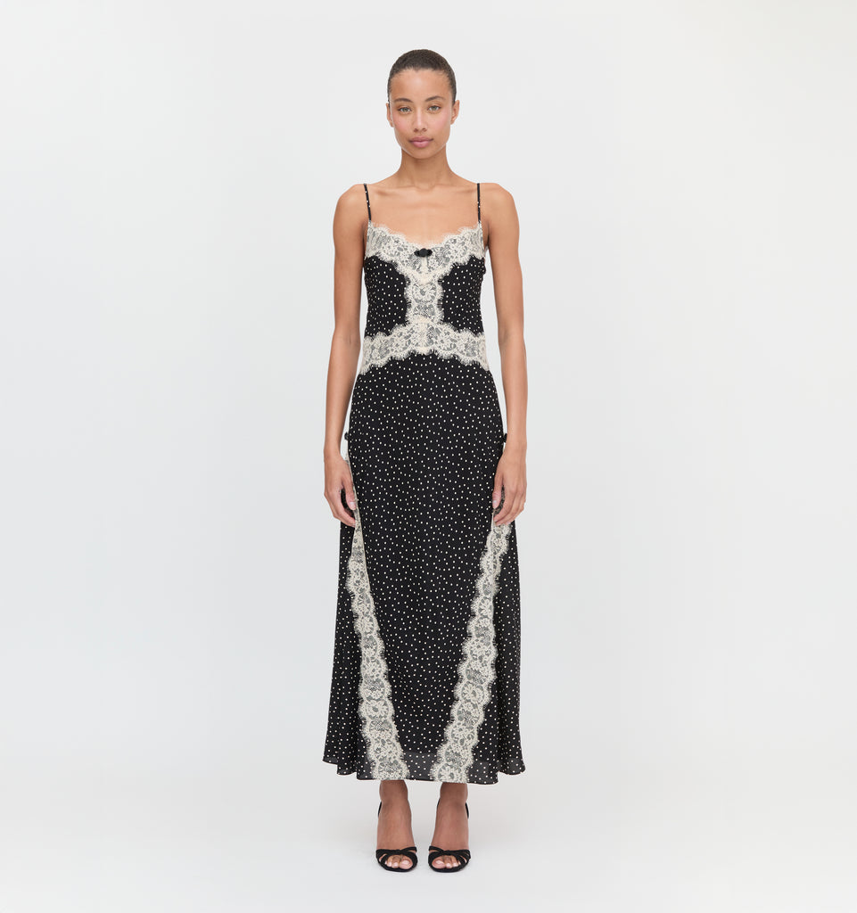 House on the Hill　Dress (Black)　100(3Y) HHH576_TheEllieNapDress-