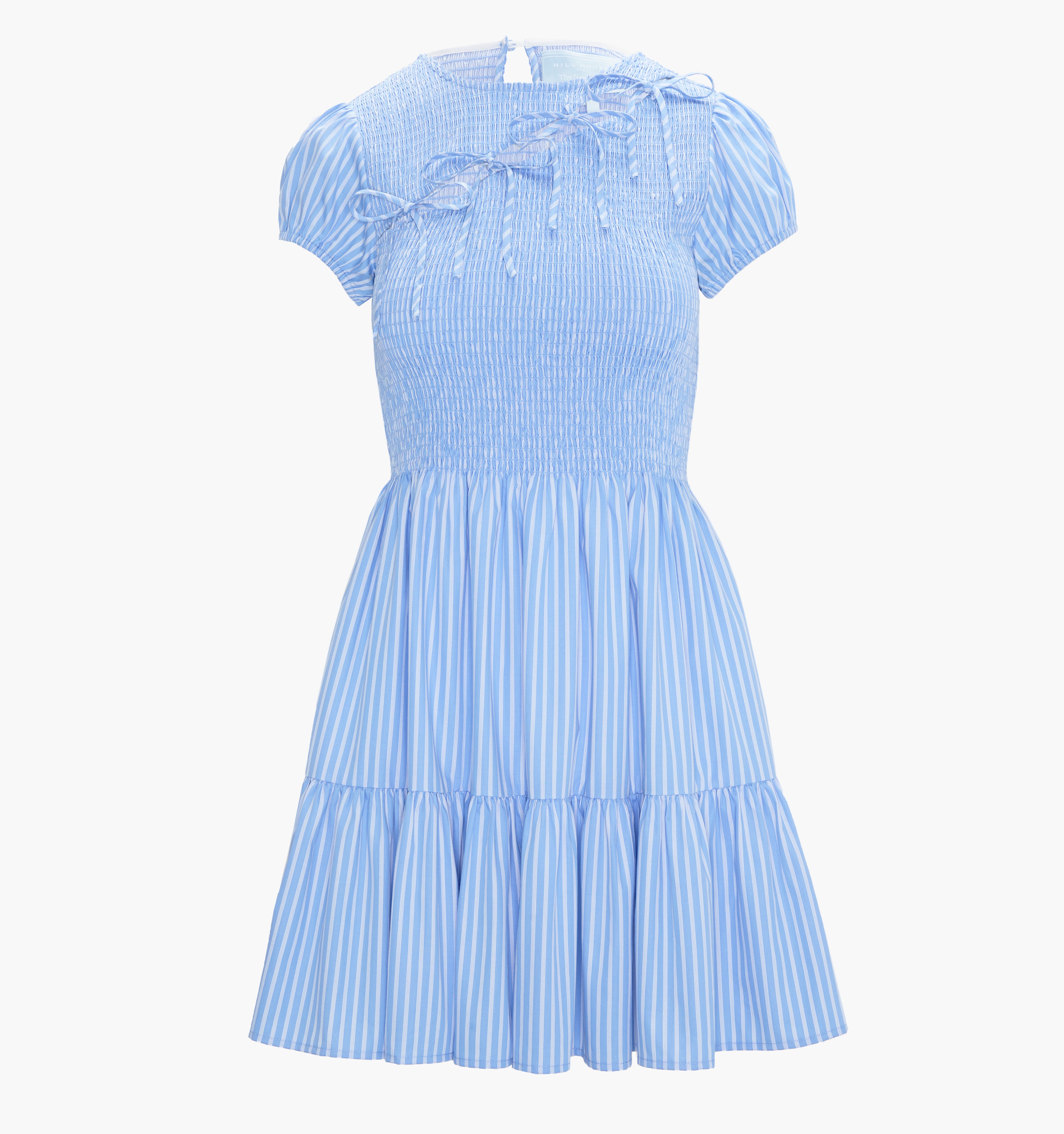 The Gia Mini Nap Dress - Blue Stripe