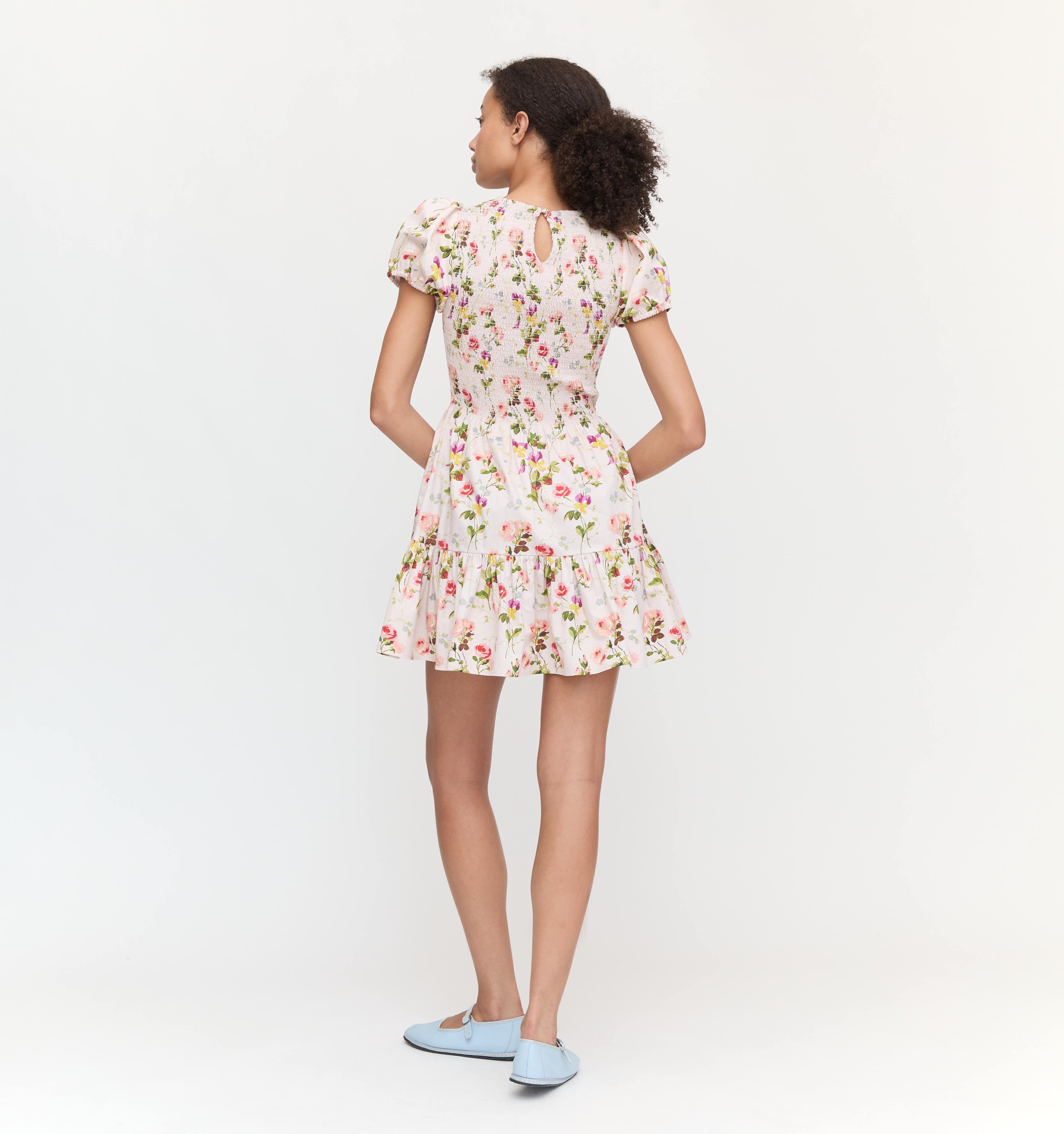 The Gia Mini Nap Dress - Pink Bluebonnet