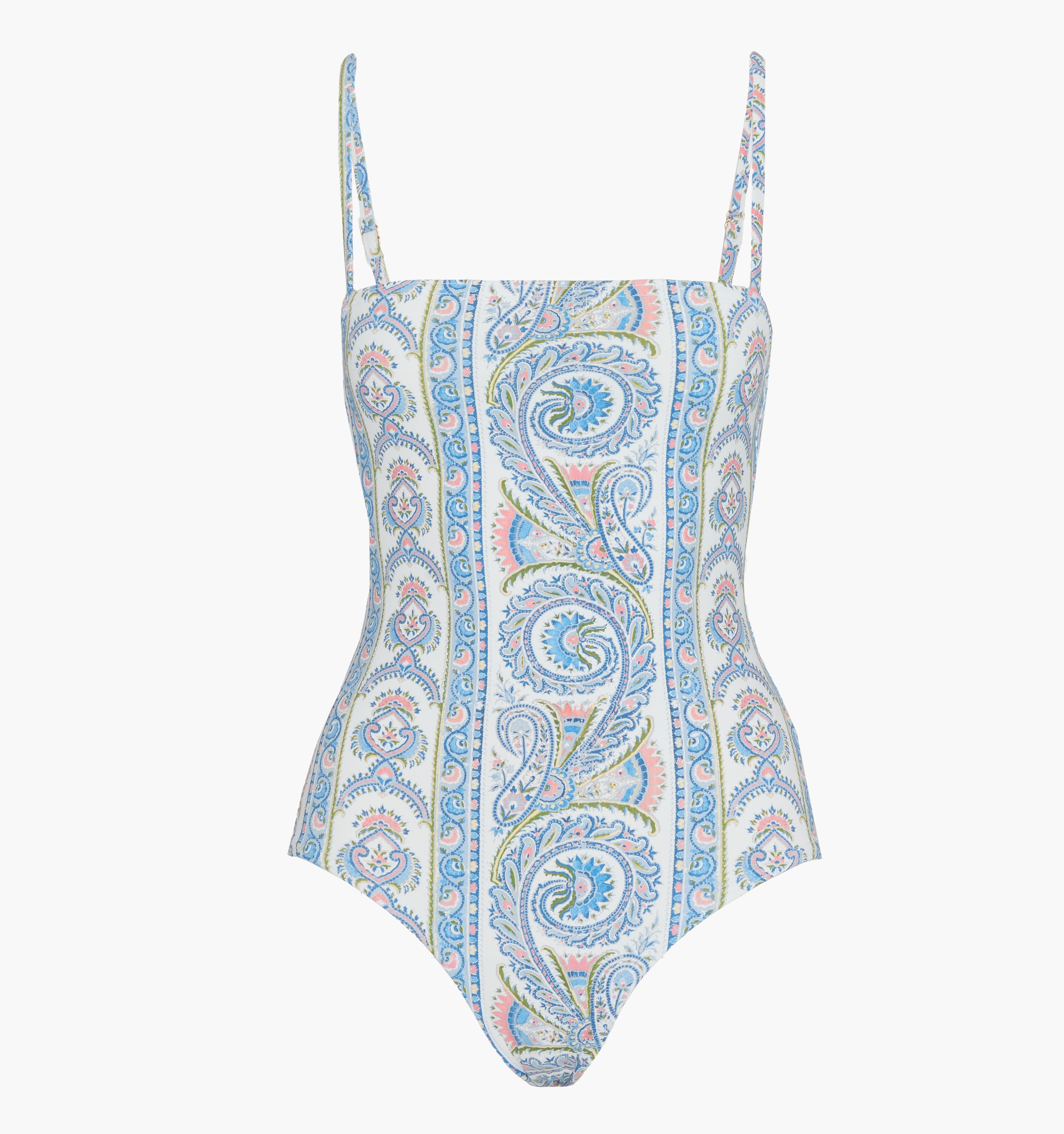 The Giana One Piece - Blue Corsica Paisley – Hill House Home