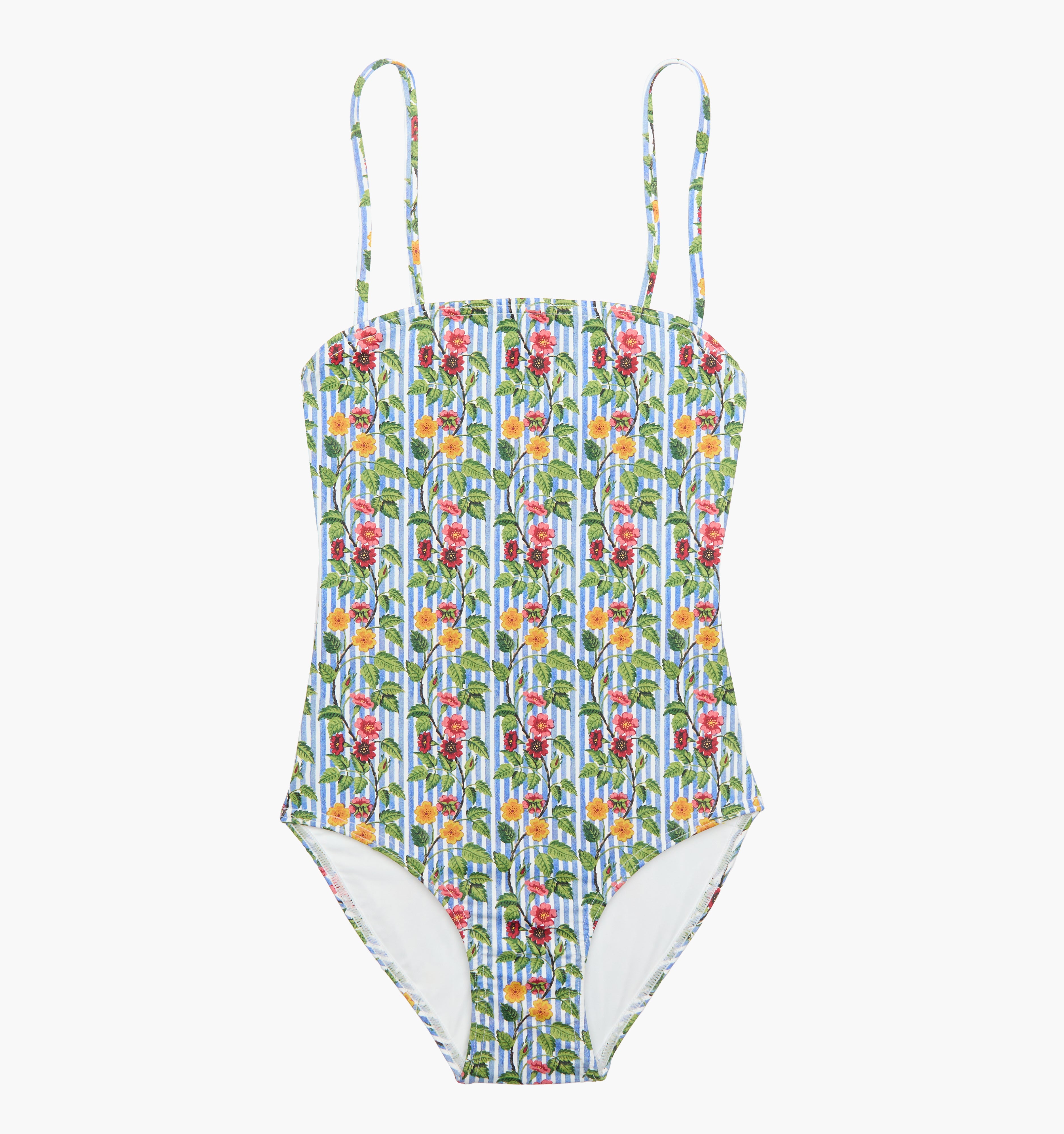 The Giana One Piece - Geranium Stripe