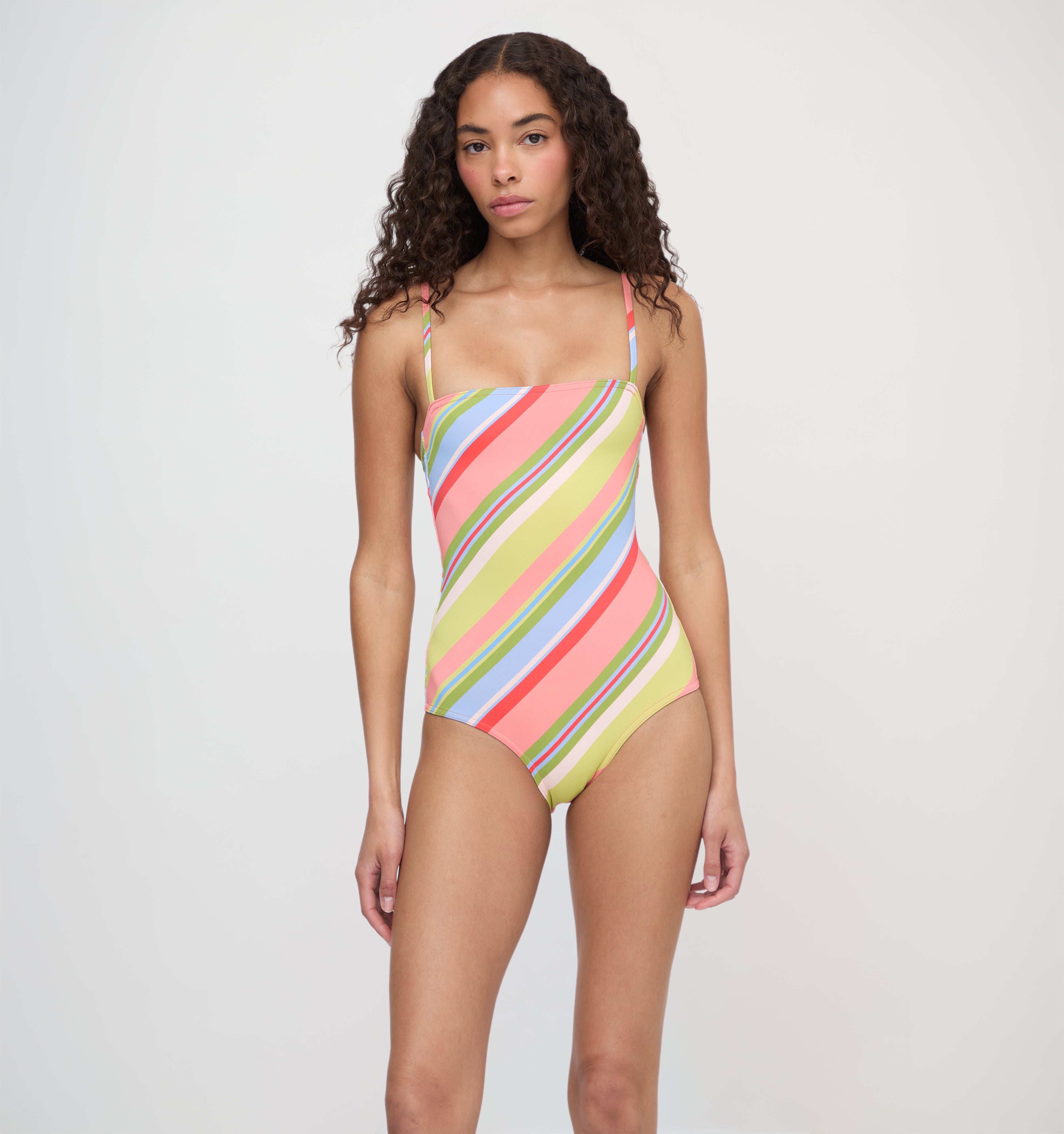 The Giana One Piece - Sherbet Stripe – Hill House Home