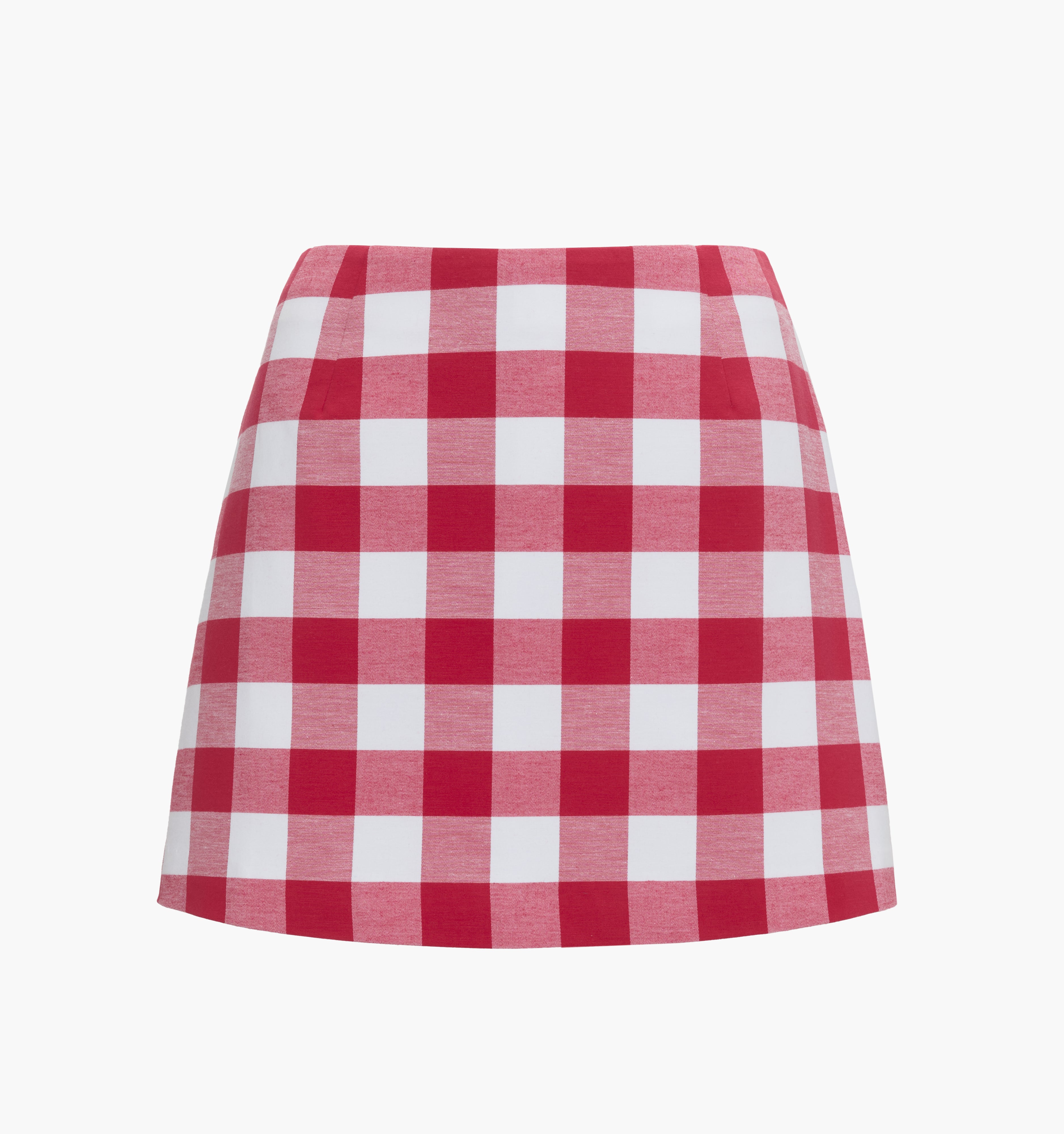 The Hallie Skirt - Red Gingham