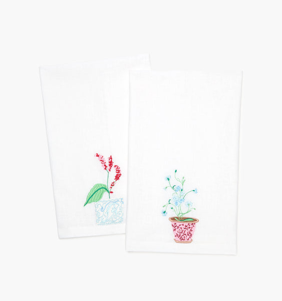 The Hand Towel - Flower Pots – Hill House Home