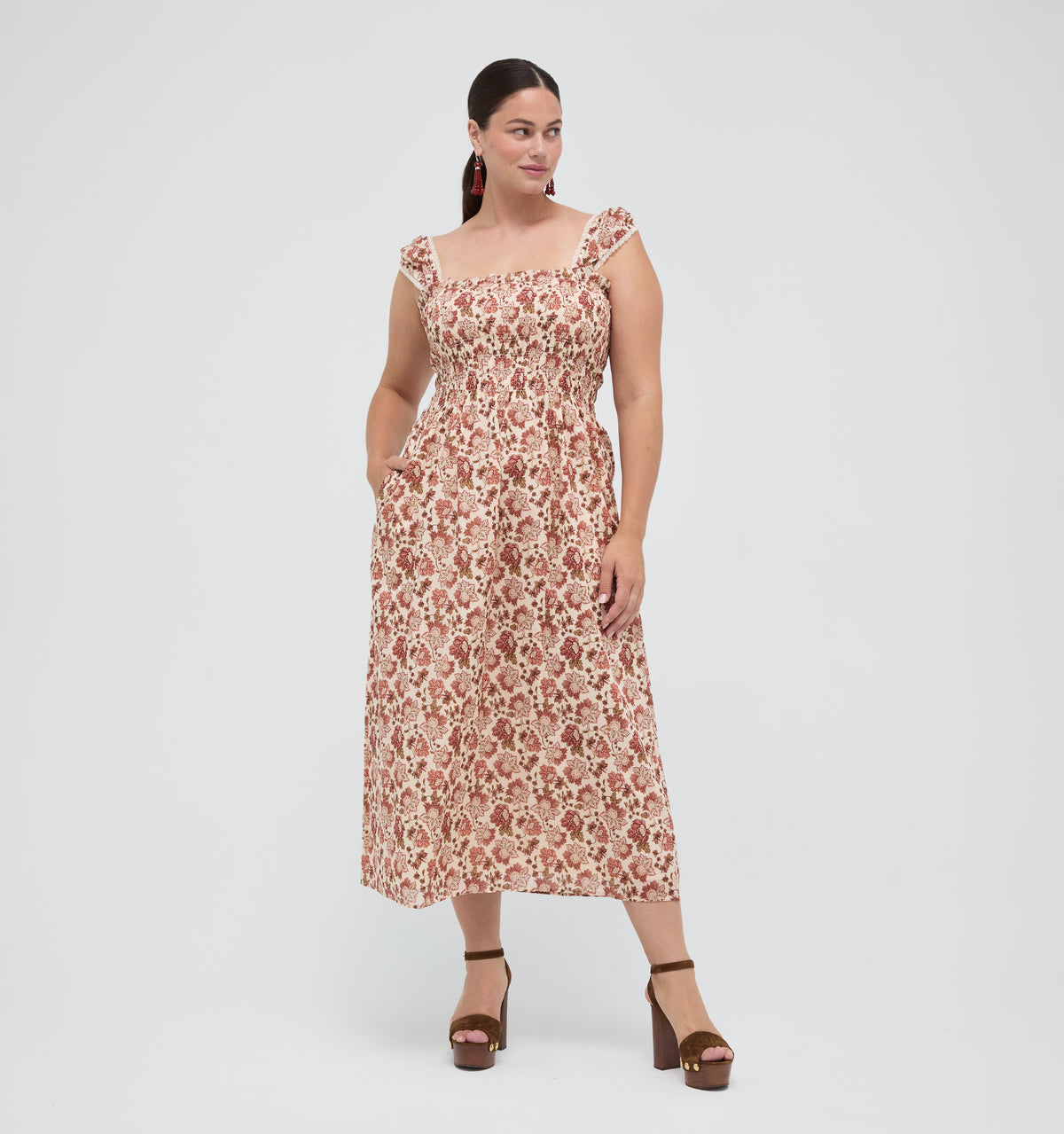 The Harper Nap Dress -  Meadowbrook Floral