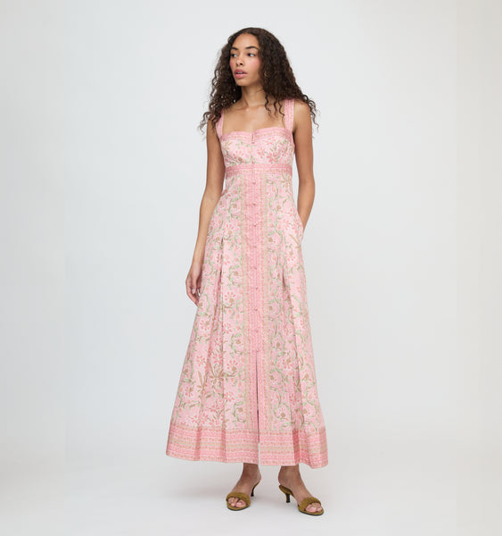 The Hope Dress - Daffodil Brocade – Hill House Home