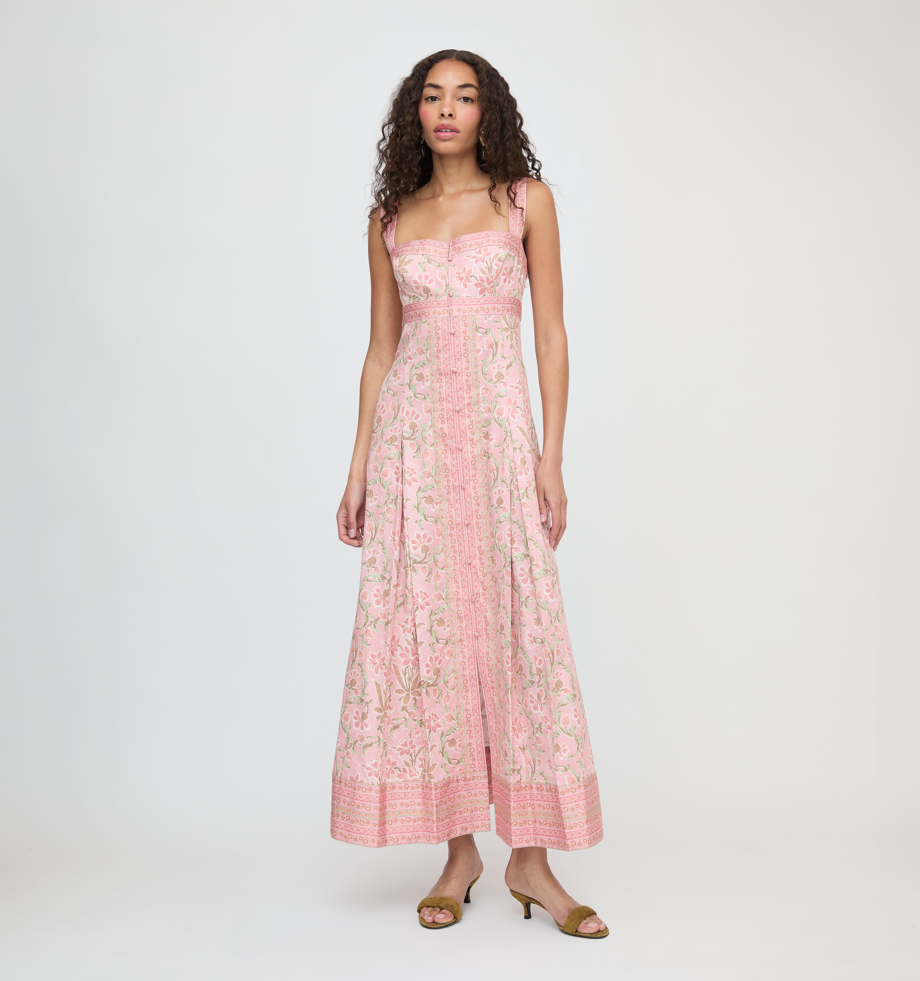 The Hope Dress - Daffodil Brocade – Hill House Home