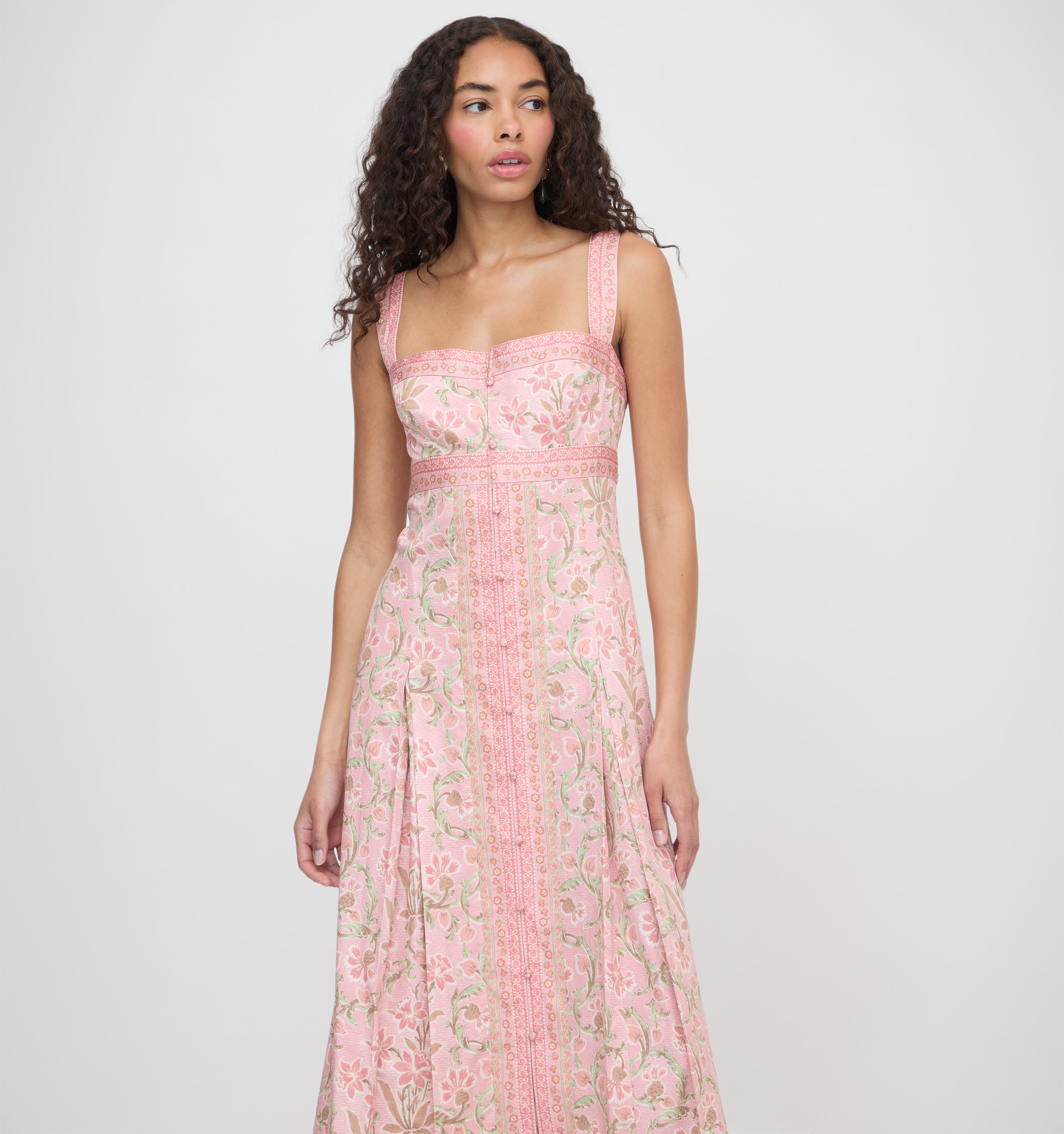 house on the hill ワンピース 90cm The Hope Dress - Daffodil Brocade – Hill House Home